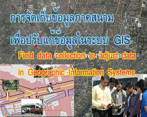 Explain simple field survey procedures for updating maps in GIS 